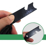 Pedernal Encendedor Camping Supervivencia Iniciador de Fuego + Rascador Metálico AE250