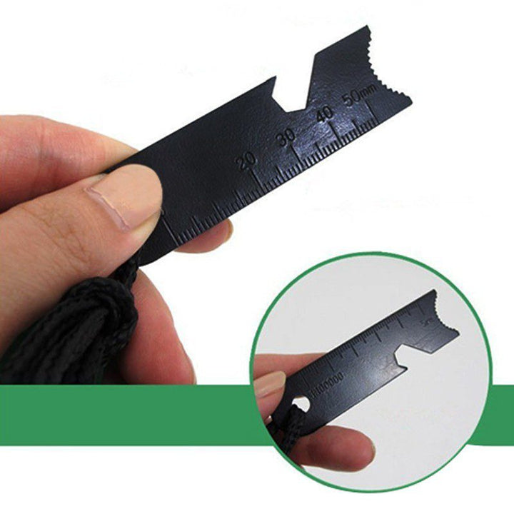 Pedernal Encendedor Camping Supervivencia Iniciador de Fuego + Rascador Metálico AE250