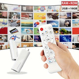 H96 Max H313, palo de TV inteligente 2025, 4K HD, reproductor de medios, Android 14, caja de TV dual WiFi, 4K Ultra HD a 60 FPS, WIF6 2.4G/5G, palo de TV inteligente 4K, sin cables 5.0, alimentado por USB, atajos de video, salida de audio estéreo, palo d