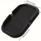 1pc alfombrilla antideslizante universal para tablero de coche, soporte adhesivo para teléfono móvil, accesorio interior de automóvil en silicona