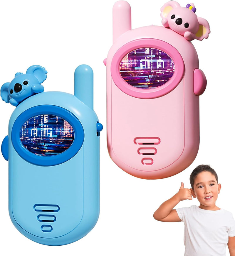 WALKIE TALKIE INFANTIL CON DISEÑO DE KOALA ¡COMUNICACIÓN DIVERTIDA Y SEGURA PARA LOS PEQUEÑOS! FDE89820 STB