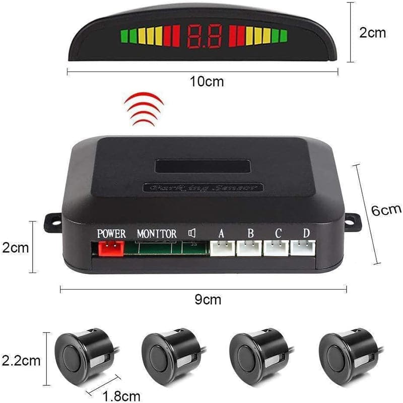 Sensor de Monitoreo de Reversa y Parqueo