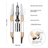 Kit Pulidor de Uñas de Mesa SML M102 Serie Profesional