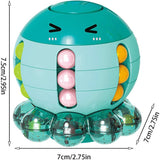 Rompecabezas Giratorio en Forma de Pulpo