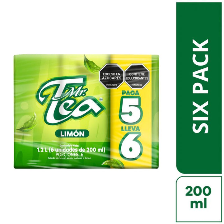 TE MR TEA 6U 200ML LIMON OFERTA