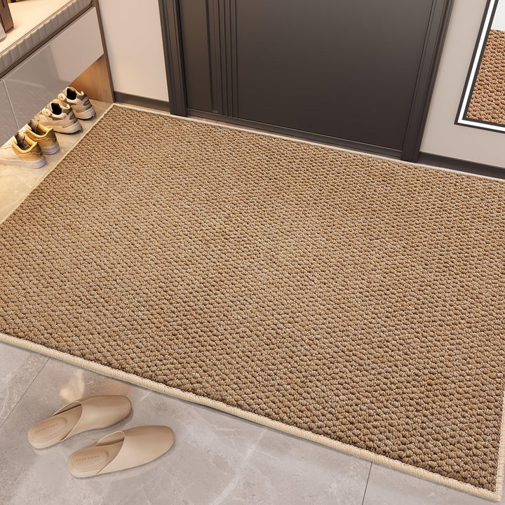 Alfombra de Puerta Suave y Absorbente - Fácil de Limpiar, Patrón Geométrico para Uso Interior/Exterior - Perfecta para Entradas, Dormitorios y Más, Tapetes para el Hogar