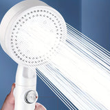 Juego de cabezal de ducha portátil TATUKIKO, montaje en pared, acabado pulido, blanco crema, con presión, con kit de instalación y modo de ahorro de agua, para baño, accesorio de cabezal de ducha|Aspecto moderno|Acabado pulido, cabezal de ducha y manguer