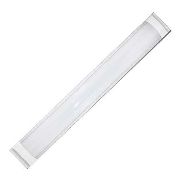 Tubo Led Regleta Led Plana 20w 60 Cm Luz Blanca Fria
