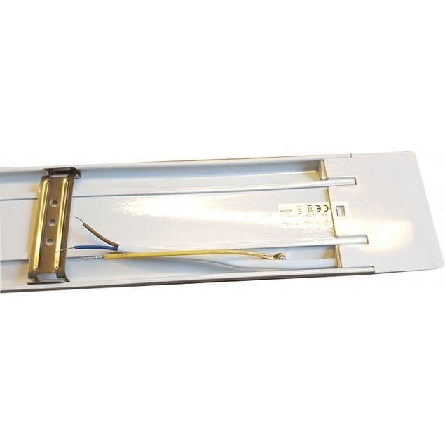 Tubo Led Regleta Led Plana 20w 60 Cm Luz Blanca Fria