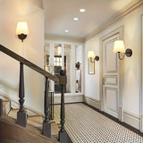 2 piezas de perillas de pared tradicionales de metal con sombreros de luz, perilla semi-englobada desmontable para dormitorio, sala de estar, cocina, pasillo - Conectado a la red eléctrica, instalación fácil, compatible con bombillas E26/E27 (bombillas n