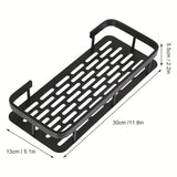 Estantes de baño sin taladro, estantes de ducha para champú, cosméticos y almacenamiento de jabón, caja de almacenamiento de ahorro de espacio, fácil de instalar, estantes de utilidad