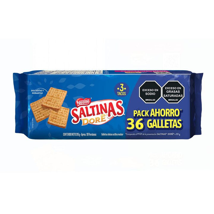 GALLETA SALTINAS 3U 315G DORE