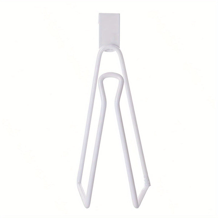 Soporte para Papel Higiénico de Hierro Forjado Montado en la Pared - Fácil de instalar sin taladro, diseño que ahorra espacio, para almacenamiento de papel higiénico, multiusos