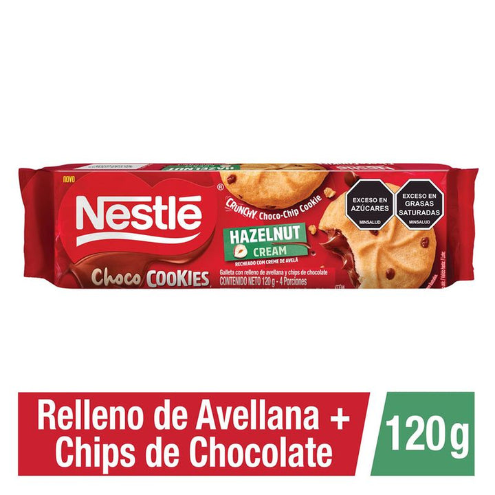 GALLETA CHOCOCOOKIES 120G RELL AVELLANA