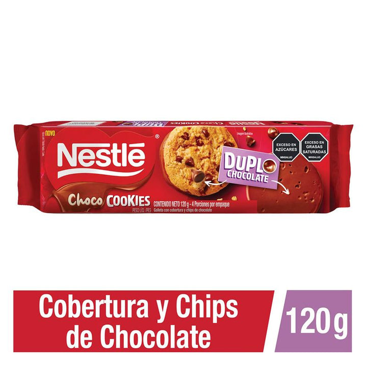 GALLETA CHOCOCOOKIES120G  DOBLE CHOCOLAT