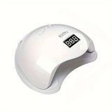 1 pieza de lámpara de uñas LED SUN con sensor inteligente - Luz de curado de gel de secado rápido portátil, base extraíble, pantalla LCD, alimentada por USB (batería no incluida) - Ideal para uso en casa y salón, iluminación de salón de uñas | Lámpara de