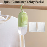 3, 8 o 10 piezas de caja absorbente de humedad portátil, solución reutilizable para armario, sótano, baño y dormitorio | No requiere electricidad | Sin pilas incluidas