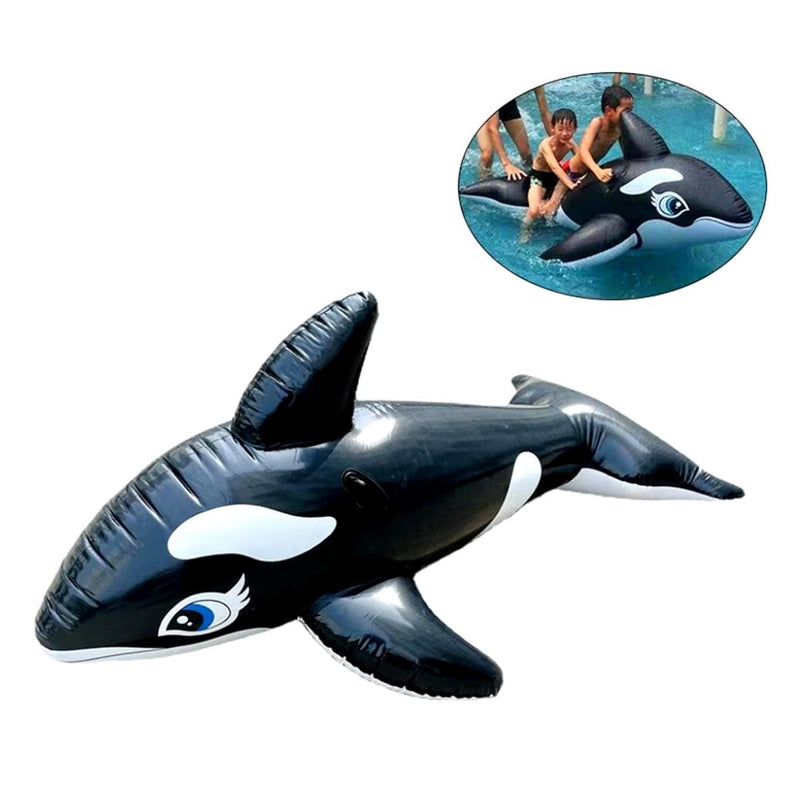 FLOTADOR FORMA ORCA NEGRA