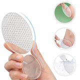 Nano Vidrio Limas Para Pies, Raspador De Doble Cara Para Pies, Escobilla Para Tacones, Removedor De Callos, Exfoliante, Cuidado De Pedicura, Herramienta De Limas Para Pies, Accesorios