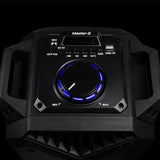 Parlante Karaoke Portátil SPBYF7 Master-G Bluetooth 6,5"x 2 + Micrófono 509938