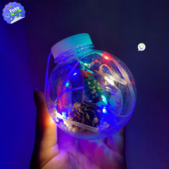 Cortina intercaladas 3 M Bolas Mágicas Navideñas JTX22-2-C