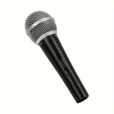 Microfono Dinámico SM58 Profesional - Construcción Robusta, Rejilla de Reducción de Ruido, Compatible con USB (Sin Necesidad de Pilas) - Ideal para Conciertos en Vivo, Karaoke, Podcasts, Iglesias y Estudios Caseros - Perfecto para Profesionales y Princip