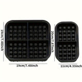 Juego de 2 moldes de waffle de silicona, perfectos para usar con for philips NA350 y Tefal EY9018, ideales para hornear y fáciles de limpiar, herramientas de cocina.