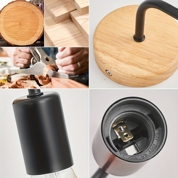 Lámpara de pared moderna de metal con base E27 - Diseño de esfera elegante, montaje semienterrado para dormitorio, sala de estar, pasillo, balcón, comedor, oficina - No incluye bombilla, instalación fácil, accesorios de pared modernos