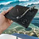 7 posavasos retro de vinilo, posavasos para café y comidas, antideslizantes y aislantes de calor, decoración de pared con discos, manteles para mesa de CD retro, accesorios creativos para el hogar