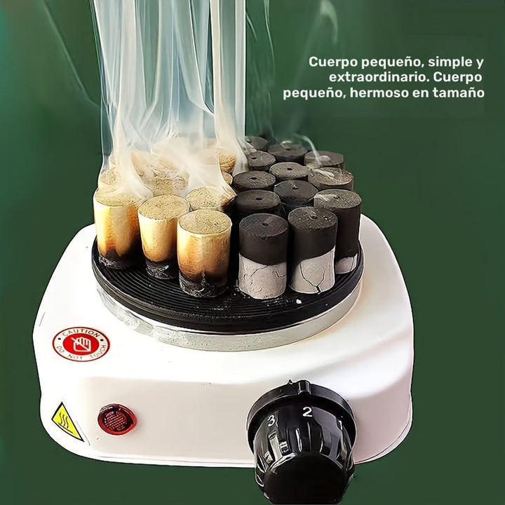 Estufa Eléctrica Portátil para Preparar Café Mocha y Té, Ideal para Uso al Aire Libre y Caravanas, Perfecta como Regalo de Navidad o Año Nuevo.