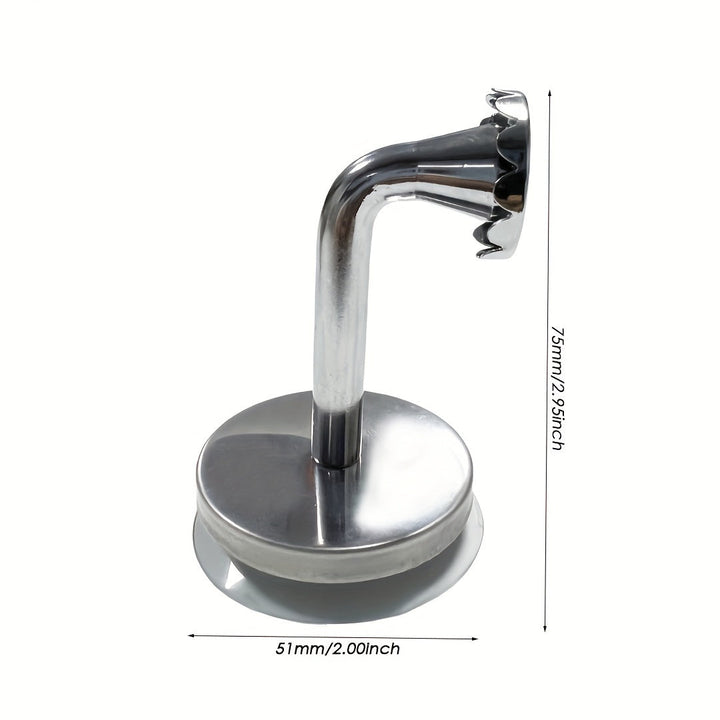 1 Pieza, Soporte De Jabón Magnético, Estante De Almacenamiento De Jabón Sólido De Acero Inoxidable, Colgador De Jabón Magnético De Un Toque, Accesorios De Baño