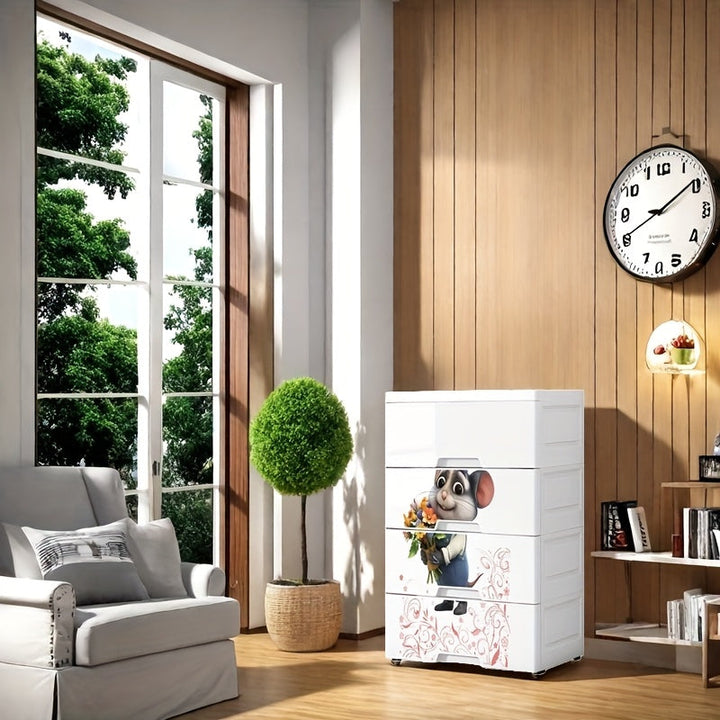 1pc Caja de Almacenamiento para Ropa Interior, Estante Organizador y Armario para Balcón