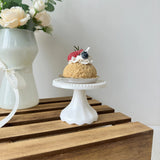 Soporte para mini cupcakes de 1 pieza - Soporte de plástico ABS para bodas, cumpleaños, decoraciones de fiestas - Plato de servir versátil para Navidad, Halloween, Acción de Gracias, Día de San Valentín, celebraciones del Día de la Madre