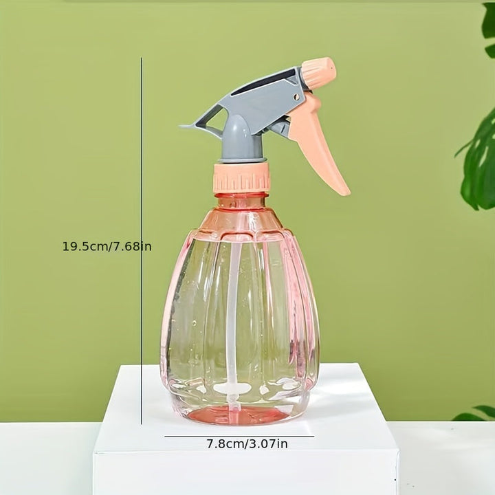 Regadera de Plástico con Boquilla Ajustable de 1 Pieza, Pulverizador Manual de Presión para Jardinería y Desinfección, Generador de Niebla Pequeño para Limpieza del Hogar y Cuidado de Plantas, Herramienta de Limpieza para el Hogar|Diseño Moderno de Pulve