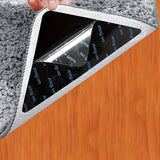 4/8/12pcs Alfombra grande lavable antideslizante adecuada para suelos de madera, cinta de alfombra lavable, alfombra adhesiva de doble cara, material PET duradero muy adecuado para accesorios de alfombra de decoración del hogar, suelos de madera y alfomb