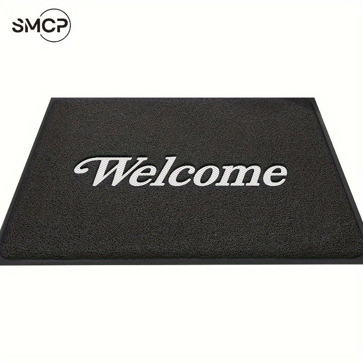 1 pieza de tapete comercial resistente al desgaste marca Shangmei, alfombra de bienvenida para entrada de hoteles y supermercados, antideslizante, gruesa y duradera, adecuada para entradas de supermercados, hogares, vestíbulos y pasillos, fácil de limpia