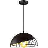 1pc Lámpara Medieval con Diseño de Macaron y Pantalla Metálica - Elegante Aparato de Iluminación Compatible con Bombillas E26/E27, Ideal para Comedor, Dormitorio, Sala de Estar o Bar - Fácil de Instalar, Bombilla No Incluida