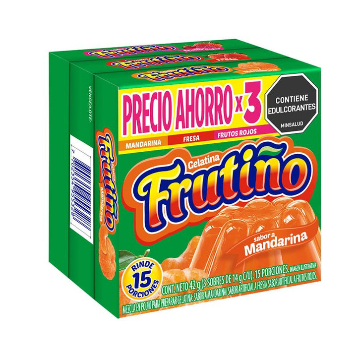 GELATINA FRUTINO 3U 120G MAND-FRUTO-FRES