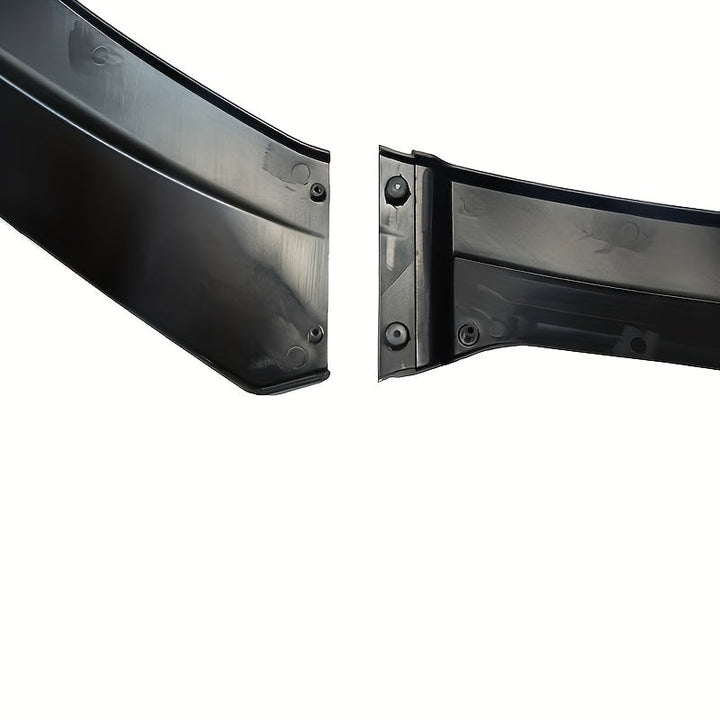 Kit de 4 piezas de separador y difusor universal para parachoques delantero de auto, protector de autopartes