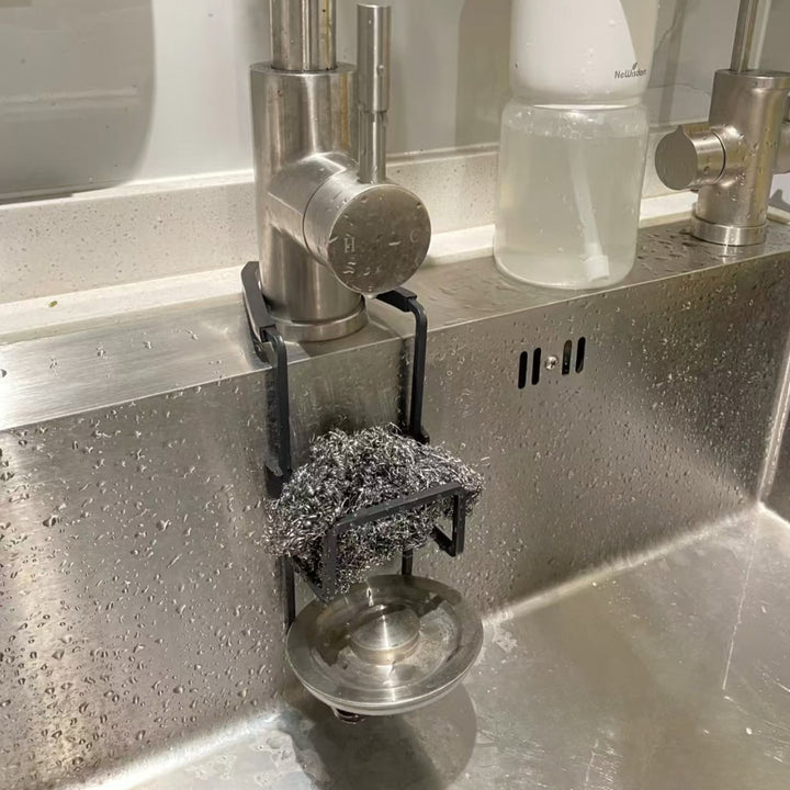 Grifo de 2 niveles con base de rápido secado y StealthShield - Construcción metálica profunda negra, diseño elegante para cocina o baño, duradero y elegante, grifo de baño, acabado metálico elegante, material robusto