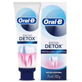 CREMA DENTAL ORAL B 75ML ENCIAS DETOX