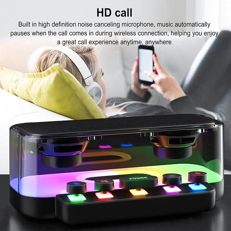 Altavoz Bluetooth Z6 con Luces RGB de 7 Colores Inalambricos