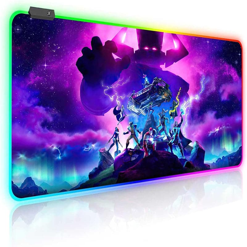 Mousepad RGB con Diseño del Juego Galactus de 1 metro