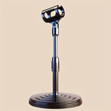 Soporte para micrófono de escritorio ajustable