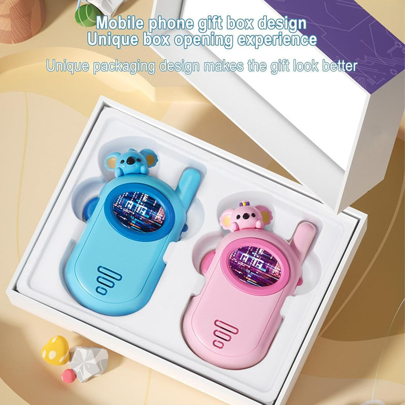 WALKIE TALKIE INFANTIL CON DISEÑO DE KOALA ¡COMUNICACIÓN DIVERTIDA Y SEGURA PARA LOS PEQUEÑOS! FDE89820 STB