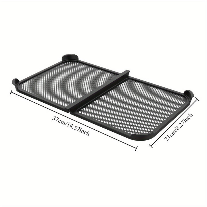 1pc Protector de salpicaduras de silicona para freidora de aire, alfombrilla reutilizable para prevenir salpicaduras de aceite para Ninja AF500, accesorio de cocina y parrilla, baffle antiadherente
