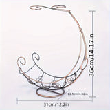 Soporte Elegante para Copas de Vino de Metal - Diseño al Revés para Decoración del Hogar, Perfecto para Almacenamiento en Cocina y Bar