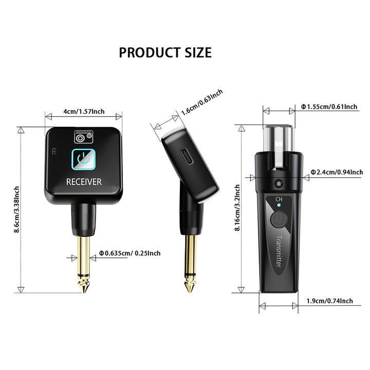 Transmisor de micrófono inalámbrico 2.4Ghz, sistema inalámbrico de micrófono XLR, adaptador de micrófono inalámbrico recargable para mezclador de sonido, micrófono dinámico (uno a uno, uno a dos)