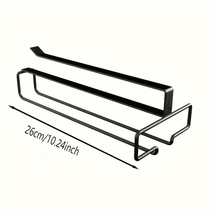 Soporte Elegante para Copas de Vino de Acero Inoxidable - Diseño Ahorra-Espacio Debajo del Estante, Agarre Seguro para Varios Cristales, Perfecto para Bar en Casa o Armario de Cocina, Estante para Vino