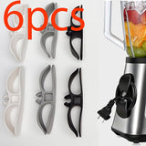 6 Clip Organizadores de Cables TPU para Electrodomésticos de Cocina, Soporte de Gestión de Cables, Envoltura de Cables, Adecuado para Freidora de Aire, Licuadora, Máquina de Café - Solución de Almacenamiento de Cables sin Batería